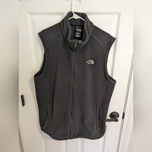 XL North Face Black Fleece Vest